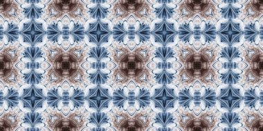  Kusursuz etnik ipekten ev dekorasyonu kurdele tasarımı. Erkeksi bant. Modern klasik eşarp ve moda dekorasyonu için. Koyu çivit mavisi bandana stili boyalı kenar deseni.