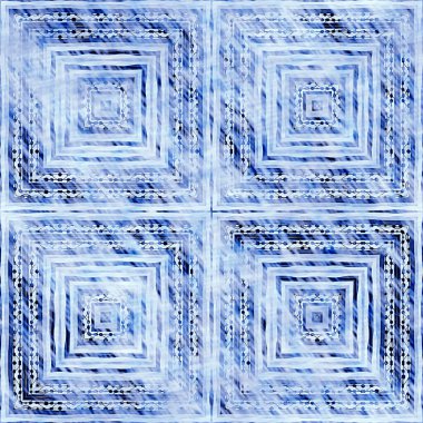  Modern rustik nantucket solgun aşınmış kumaş efektli arka plan. Erkeksi kravat ev deco moda geometrik tasarım. İndigo mavisi grunge çamaşır izi deseni..