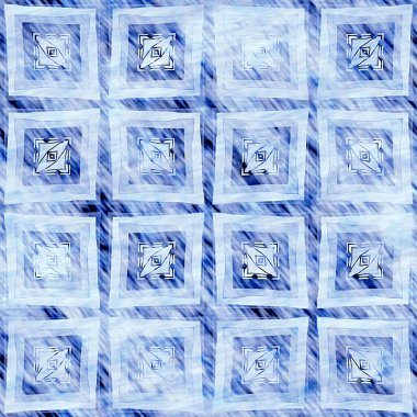  Modern rustik nantucket solgun aşınmış kumaş efektli arka plan. Erkeksi kravat ev deco moda geometrik tasarım. İndigo mavisi grunge çamaşır izi deseni..