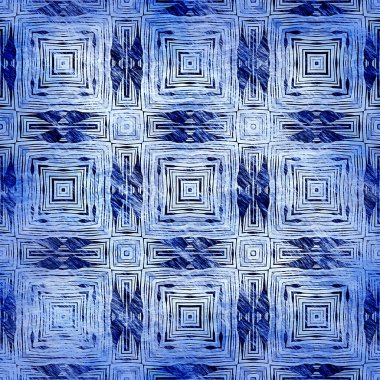  Modern rustik nantucket, denizcilik tarzında kumaş tekstil etkisine zarar vermiştir. Erkeksi kravat boyası ev deco moda geometrik tasarım. İndigo mavisi grunge yıkama bezi deseni..