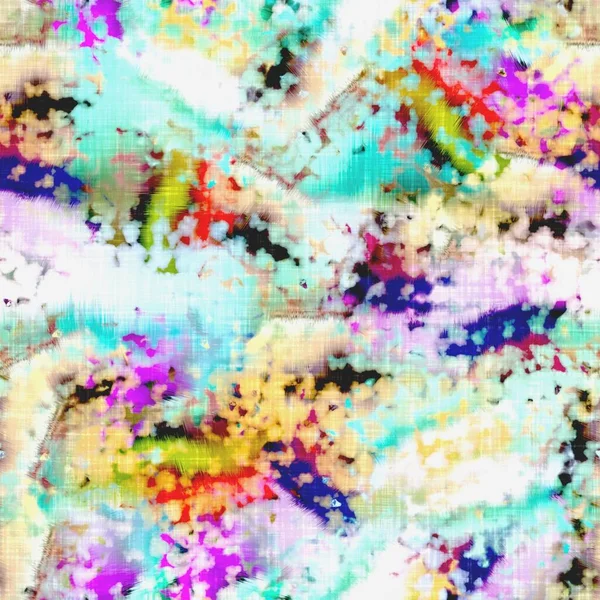 Seamless Colorful Stain Space Dyed Effect Fashion Washed Out Soft — Stockfoto