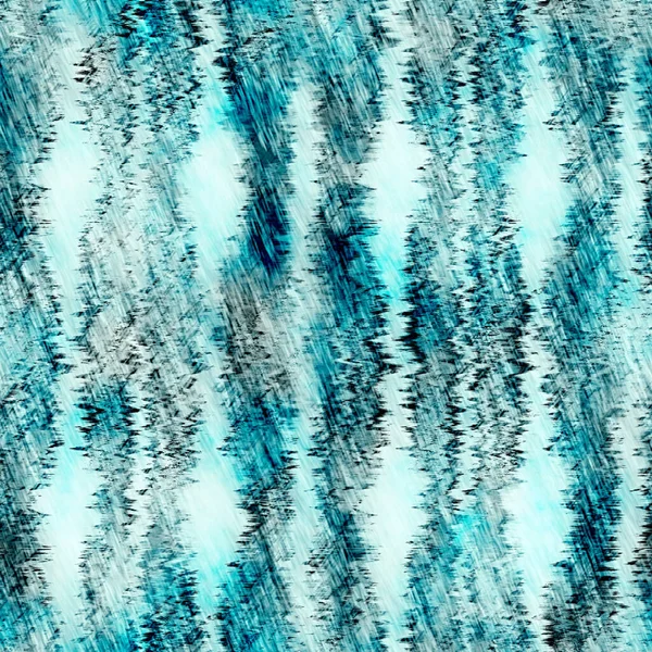 Modern distressed textile effect background in nautical maritime style. Masculine tie dye worn home decor fashion streaked design.Aegean Teal blue grunge dyed bleed wash mottled linen print pattern.