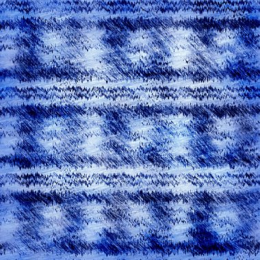  Modern Nantucket, denizcilik tarzında tekstil etkisine sahip. Erkeksi kravat boyası ev deco moda batik tasarımı. Çivit mavisi benekli grunge çamaşır bezi izi deseni.