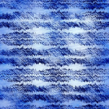  Modern Nantucket, denizcilik tarzında tekstil etkisine sahip. Erkeksi kravat boyası ev deco moda batik tasarımı. Çivit mavisi benekli grunge çamaşır bezi izi deseni.