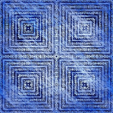  Modern rustik nantucket, denizcilik tarzında kumaş tekstil etkisine zarar vermiştir. Erkeksi kravat boyası ev deco moda geometrik tasarım. İndigo mavisi grunge yıkama bezi deseni..