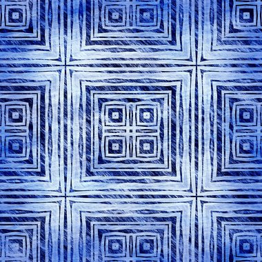  Modern rustik nantucket, denizcilik tarzında kumaş tekstil etkisine zarar vermiştir. Erkeksi kravat boyası ev deco moda geometrik tasarım. İndigo mavisi grunge yıkama bezi deseni..