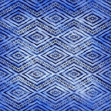  Modern rustik nantucket, denizcilik tarzında kumaş tekstil etkisine zarar vermiştir. Erkeksi kravat boyası ev deco moda geometrik tasarım. İndigo mavisi grunge yıkama bezi deseni..