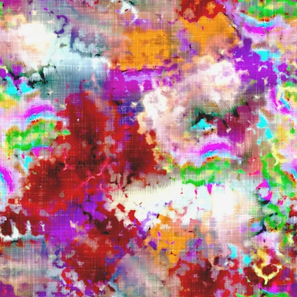 Безшовний Барвистий Плямистий Простір Пофарбований Ефект Моди Вимитий Який Меблевий — стокове фото
