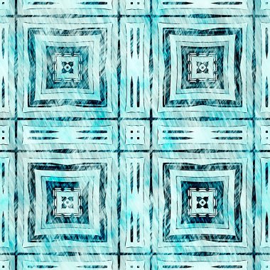  Modern rustik nantucket, denizcilik tarzında kumaş tekstil etkisine zarar vermiştir. Kravat boyası, ev dekoru, geometrik tasarım. Ege Teal yeşili grunge çamaşır izi deseni..