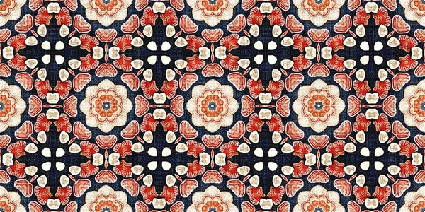  Nantucket tarzı dekoratif tasarımlı erkeksi moda süsleme afişi. Bitmek bilmeyen tekrarlanabilir kaset. Retro mavi desen çarpışma geometrik bandana kenarı. 