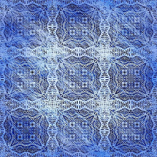  Modern rustik nantucket, denizcilik tarzında kumaş tekstil etkisine zarar vermiştir. Erkeksi kravat boyası ev deco moda geometrik tasarım. İndigo mavisi grunge yıkama bezi deseni..