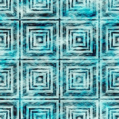  Modern rustik nantucket, denizcilik tarzında kumaş tekstil etkisine zarar vermiştir. Kravat boyası, ev dekoru, geometrik tasarım. Ege Teal yeşili grunge çamaşır izi deseni..