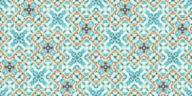  Modern nantucket summer printed edging time fabric. Banner ribbon in seamless repeat.Teal beach house border in coastal style patchwork pattern.