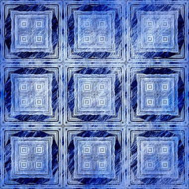  Modern rustik nantucket, denizcilik tarzında kumaş tekstil etkisine zarar vermiştir. Erkeksi kravat boyası ev deco moda geometrik tasarım. İndigo mavisi grunge yıkama bezi deseni..