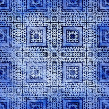  Modern rustik nantucket, denizcilik tarzında kumaş tekstil etkisine zarar vermiştir. Erkeksi kravat boyası ev deco moda geometrik tasarım. İndigo mavisi grunge yıkama bezi deseni..