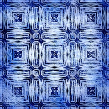  Modern rustik nantucket, denizcilik tarzında kumaş tekstil etkisine zarar vermiştir. Erkeksi kravat boyası ev deco moda geometrik tasarım. İndigo mavisi grunge yıkama bezi deseni..