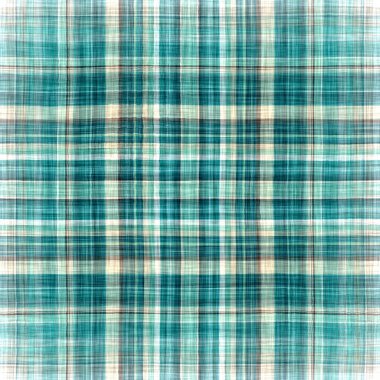  Seamless sailor flannel textile gingham repeat swatch.Teal rustic coastal beach house check fabric tile.