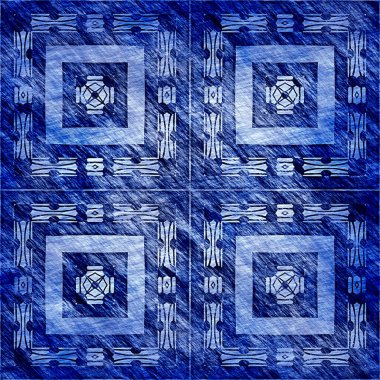  Modern rustik nantucket, denizcilik tarzında kumaş tekstil etkisine zarar vermiştir. Erkeksi kravat boyası ev deco moda geometrik tasarım. İndigo mavisi grunge yıkama bezi deseni..