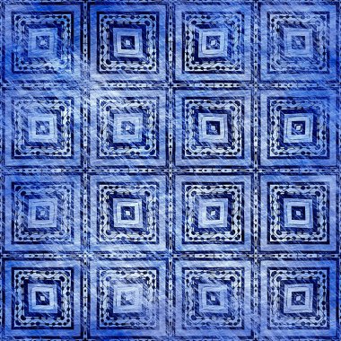  Modern rustik nantucket, denizcilik tarzında kumaş tekstil etkisine zarar vermiştir. Erkeksi kravat boyası ev deco moda geometrik tasarım. İndigo mavisi grunge yıkama bezi deseni..