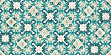  Modern nantucket summer printed edging time fabric. Banner ribbon in seamless repeat.Teal beach house border in coastal style patchwork pattern.