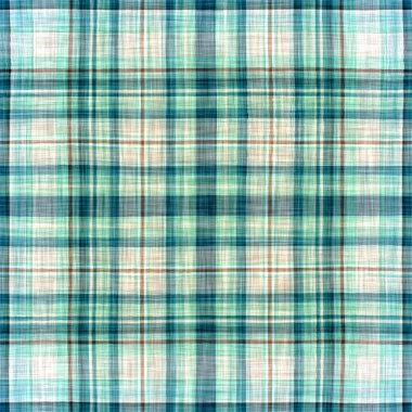  Seamless sailor flannel textile gingham repeat swatch.Teal rustic coastal beach house check fabric tile.
