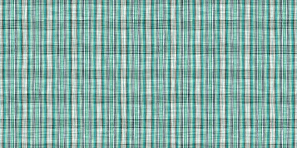 Seamless Sailor Flannel Edging Trim Textile Gingham Blur Rustic Banner — Stockfoto