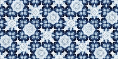 Yıkanmış geometrik çukur boyalı bulanık efekt kenarı. Denizcilik ve deniz mavisi, maskülen, keten desenli sonsuz bant arka plan. İndigo boyası, yıkama, deniz mavisi, dikişsiz sınır deseni.. 