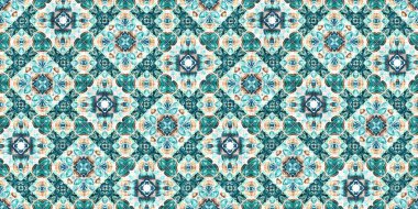  Modern nantucket summer printed edging time fabric. Banner ribbon in seamless repeat.Teal beach house border in coastal style patchwork pattern.