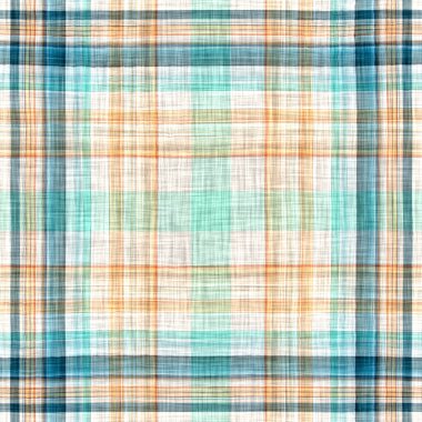  Seamless sailor flannel textile gingham repeat swatch.Teal rustic coastal beach house check fabric tile.