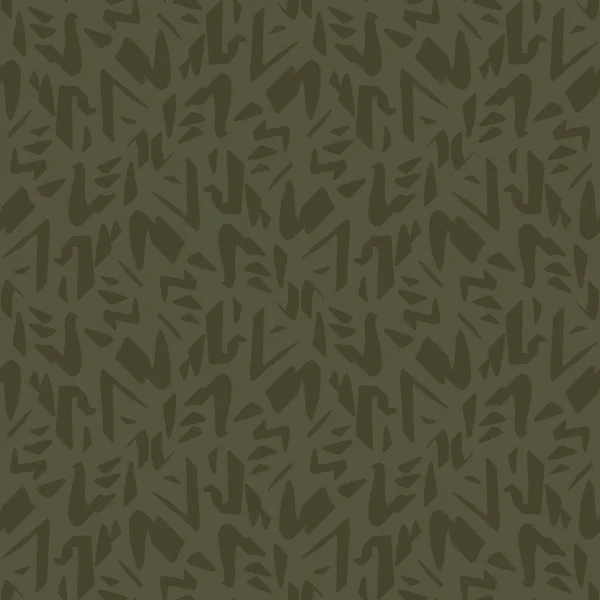 Vintage βρύα πράσινο γεωμετρικό αδιάλειπτη μοτίβο. Δύο τόνος ζούγκλα καμουφλάζ για στρατιωτική ταπετσαρία και χακί σε όλη την εκτύπωση. — Φωτογραφία Αρχείου