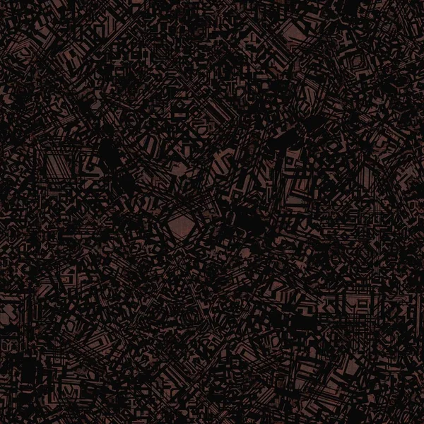 Глиняный темно-коричневый геометрический бесшовный текстурный материал. Нерегулярный грязный архитектурный план грандиозный шаблон. Краска абстрактного дизайна — стоковое фото