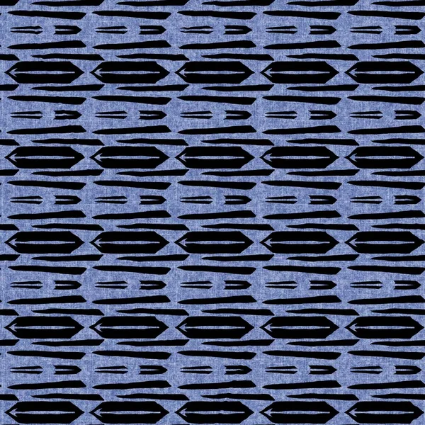 Denim stili geometrik tuval efekti kusursuz doku malzemesi. Erkeksi kotlar mavi boyalı desen. Solmuş çivit rengi soyut yazdırılmış döşeme örneği.