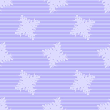 Mor botanik yılın kusursuz desenli dokusu. Ton keten dokusunda renkli bir ton. Çiçek yapraklı kumaş efekt arka planı. Vektör taşı.