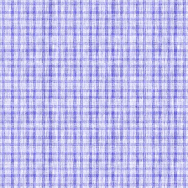 Період фіолетового однотонного кольору року безшовної текстури візерунка. Тональна грандж перевірка модного текстурованого фону. М'яко-блакитний білий вимитий текстильний матеріал ефекту. Грандж jpg растрова плитка . — стокове фото