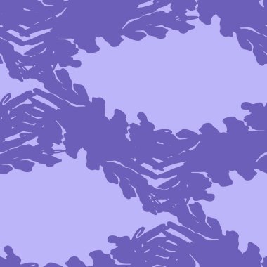 Mor botanik yılın kusursuz desenli dokusu. Ton keten dokusunda renkli bir ton. Çiçek yapraklı kumaş efekt arka planı. Vektör taşı.