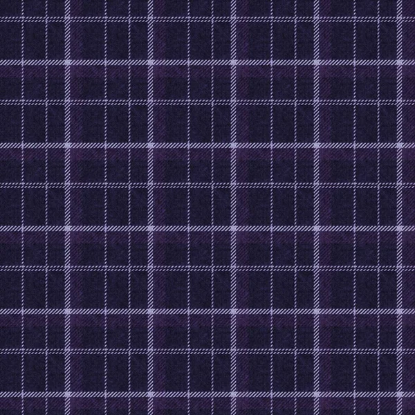 Warna ungu menganyam latar tekstur tartan. Seamless gothic masculine style hipster kain tartan. Retro vintage pyjama memeriksa efek tekstil ulangi ubin. — Stok Foto