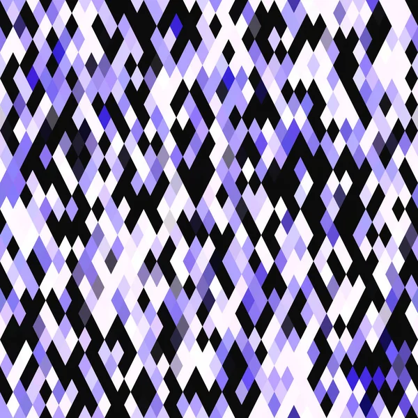 Tiny purple geometric mosaic pixel diamond seamless pattern. Modern square shape tile trend texture. Color of the year 2022 grid background. High quality jpg raster swatch. — Stock Photo, Image