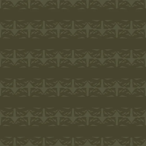 Винтажно-зеленый геометрический бесшовный узор. Два тона джунглей камуфляж для военных обоев и хаки по всей печати. — стоковое фото