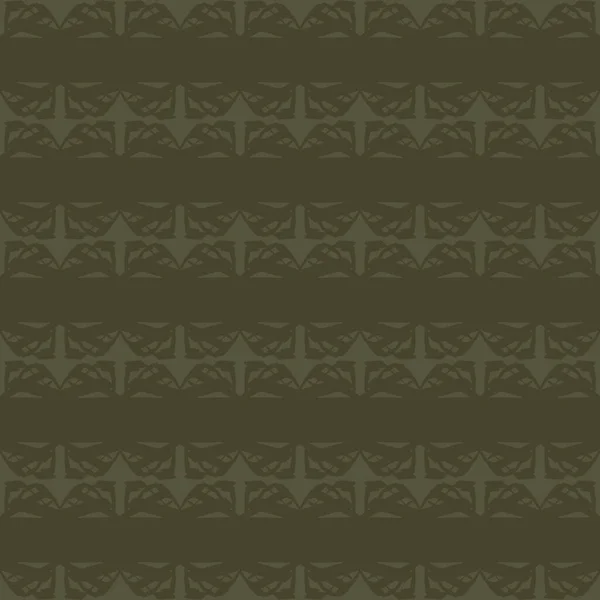 Vintage mos groen geometrisch naadloos patroon. Twee kleuren jungle camouflage voor militair behang en kaki overal print. — Stockfoto