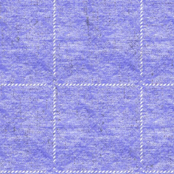 Peri tartán a cuadros púrpura color del año textura patrón sin costuras. Grunge tonal comprobar fondo texturizado de moda. Azul suave blanco lavado material de efecto textil. Grunge jpg raster tile. —  Fotos de Stock