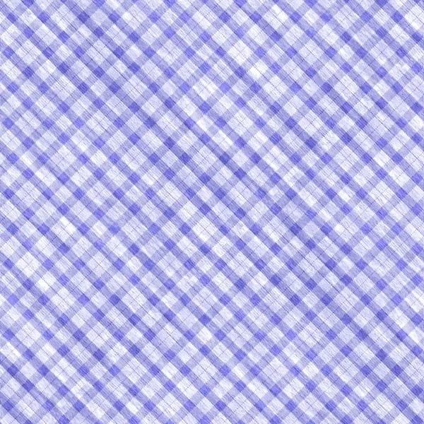 Період фіолетовий діагональний тартановий колір року безшовна текстура візерунка. Тональний гінгем, грандж перевірка модного текстури фону. М'яка синя біла мийка текстильний ефект матеріал плитка дивитися . — стокове фото