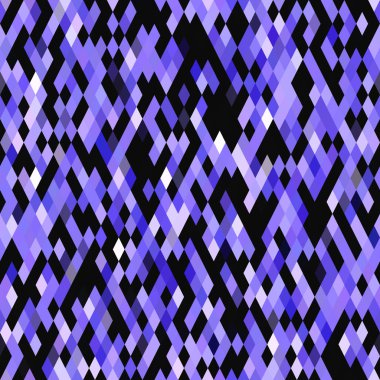 Küçük mor geometrik mozaik piksel elmas dikişsiz desen. Modern kare şekilli fayans dokusu. 2022 şebeke arka planının rengi. Yüksek kaliteli jpg raster örneği.