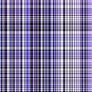 Peri mor köşegen renginde, yılın kusursuz desen dokusu. Tonal gingham, grunge check moda doku geçmişi. Yumuşak mavi yıkama tekstil efekti..