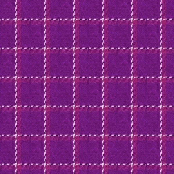 Verão rosa brilhante tecido textura xadrez. Pano de tecido xadrez estilo feminino sem costura lã. Rústico clássico checkered telha efeito material repetição. — Fotografia de Stock