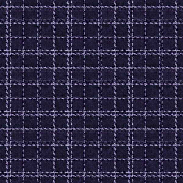 Cor roxa tecido fundo textura tartan. Pano de tecido hipster tartan estilo masculino gótico sem costura. Retro pijama vintage verificado têxteis efeito repetir telha. — Fotografia de Stock