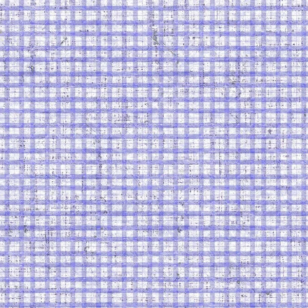 Peri tartán a cuadros púrpura color del año textura patrón sin costuras. Grunge tonal comprobar fondo texturizado de moda. Azul suave blanco lavado material de efecto textil. Grunge jpg raster tile. — Foto de Stock