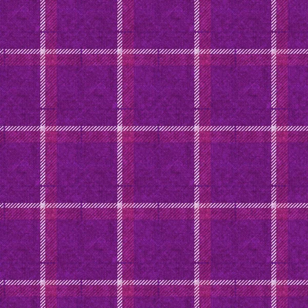 Verão rosa brilhante tecido textura xadrez. Pano de tecido xadrez estilo feminino sem costura lã. Rústico clássico checkered telha efeito material repetição. — Fotografia de Stock