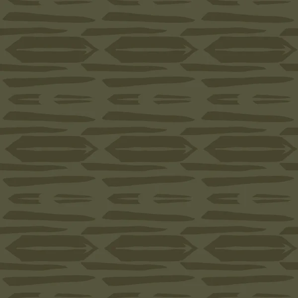 Vintage moss green geometric seamless pattern. Two tone jungle camouflage for military wallpaper and khaki all over print. — Stock Photo, Image