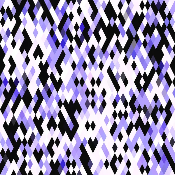 Pequeno padrão sem costura roxo mosaico geométrico pixel diamante. Moderna forma quadrada textura tendência telha. Cor do ano 2022 fundo grade. alta qualidade jpg raster swatch. — Fotografia de Stock