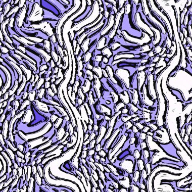 Mor kamuflaj kıvrımları, yılın kusursuz desen dokusu. Ton keten dokusunda renkli bir ton. Kamuflaj kumaş efekti arka planı. Yüksek kalite JPG döşemesi.